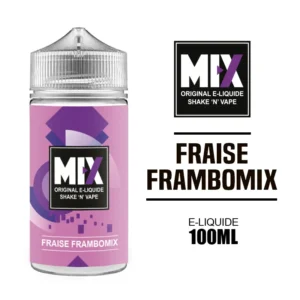 Eliquide 100ml fraise frambomix
