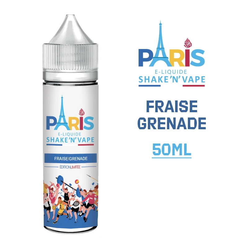 Eliquide Paris 50ml fraise grenade