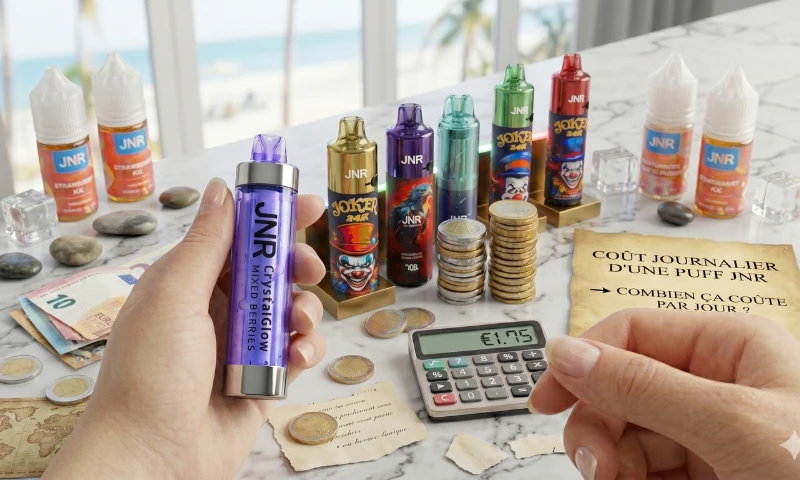prix puff jnr par jour