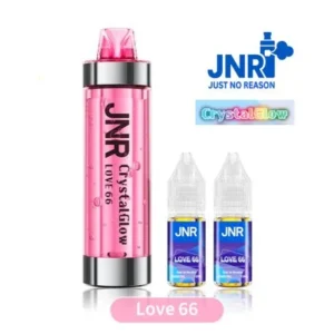 puff jnr rechargeable crystal glow 33k love66