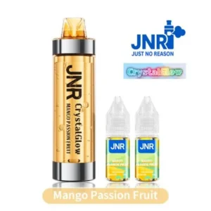 puff jnr rechargeable crystal glow 33k mango passion fruit