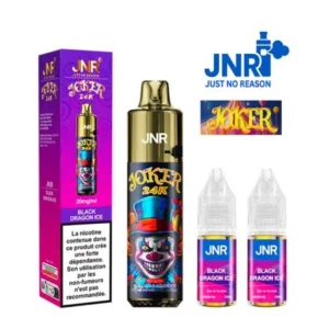 puff jnr rechargeable joker 24k black dragon ice