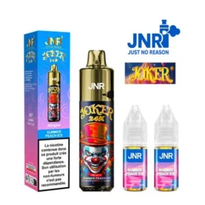puff jnr rechargeable joker 24k summer peach ice