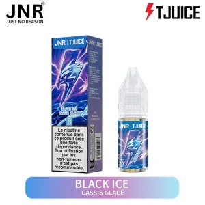 E-liquide JNR x TJuice 10 ml – Black Ice (Cassis Glacé)