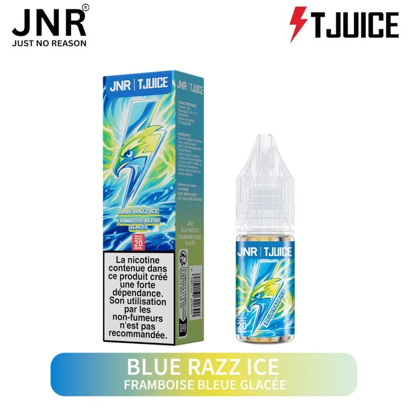 E-liquide JNR x TJuice 10 ml – Blue Razz Ice (Framboise Bleue Glacée) eliquide-pas-cher.fr E-liquide JNR x TJuice 10 ml – Blue Razz Ice (Framboise Bleue Glacée)