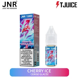 E-liquide JNR x TJuice 10 ml – Cherry Ice (Cerise Glacée)