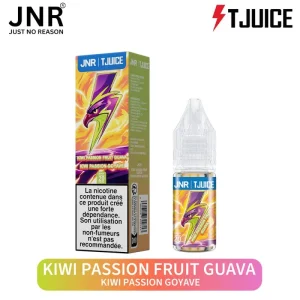 E-liquide JNR x TJuice 10 ml – Kiwi Passion Fruit Guava (Kiwi Passion Goyave)