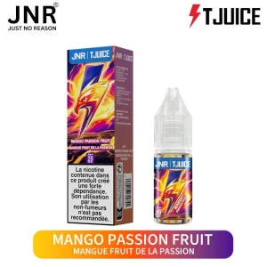 E-liquide JNR x TJuice 10 ml – Mango Passion Fruit (Mangue Fruit de la Passion)