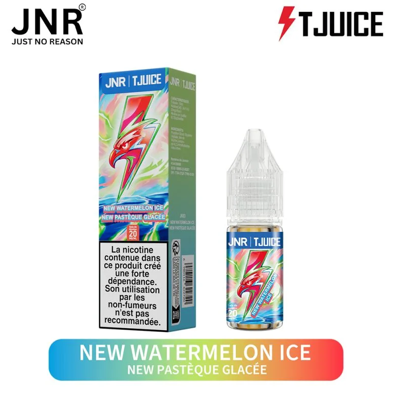 E-liquide JNR x TJuice 10 ml – New Watermelon Ice (Pastèque Glacée) eliquide-pas-cher.fr E-liquide JNR x TJuice 10 ml – New Watermelon Ice (Pastèque Glacée)