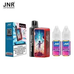 Puff JNR Aerox 32K – Black Dragon Ice (Dragon Noir Glacé)