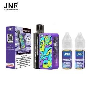Puff JNR Aerox 32K – Blueberry Red Raspberry (Myrtille Framboise Rouge)