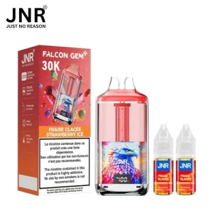 Puff JNR Falcon Gem 30K – Strawberry Ice (Fraise Glacée)
