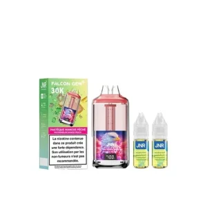 Puff JNR Falcon Gem 30K – Watermelon Mango Peach (Pastèque Mangue Pêche)