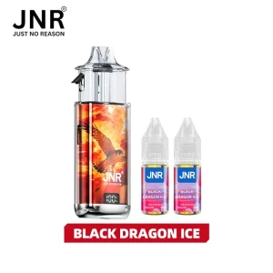 Puff JNR Falcon Nexus 40K – Black Dragon Ice (Dragon Noir Glacé)