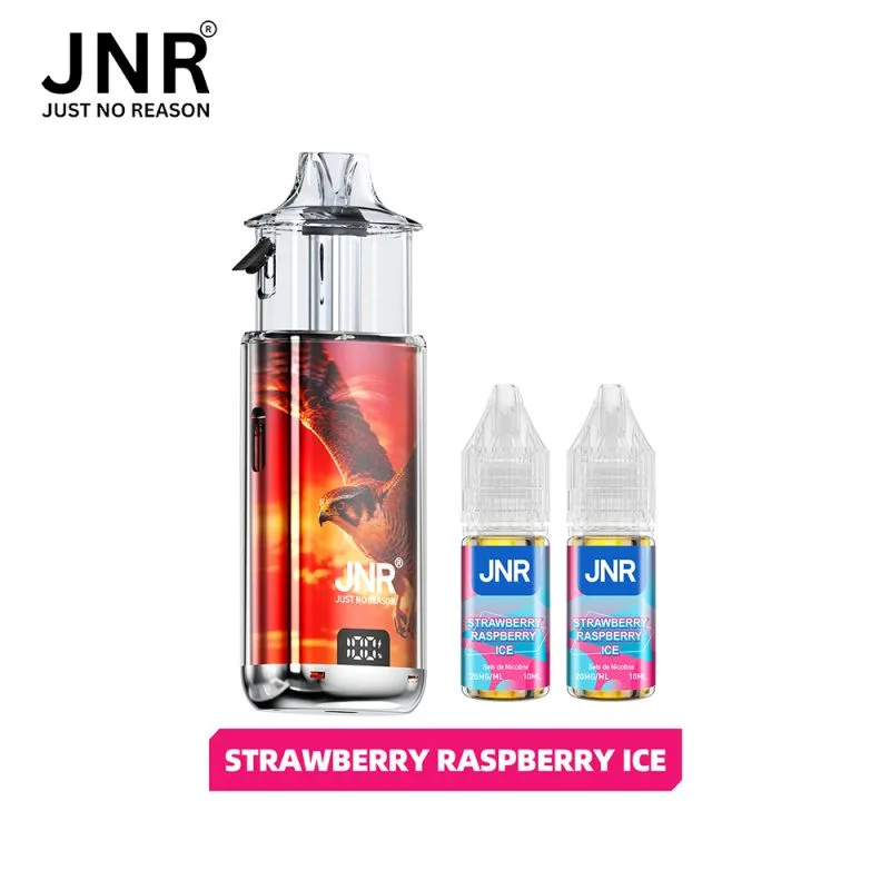 Puff JNR Falcon Nexus 40K – Strawberry Raspberry Ice (Fraise Framboise Glacée) eliquide-pas-cher.fr Puff JNR Falcon Nexus 40K – Strawberry Raspberry Ice (Fraise Framboise Glacée)