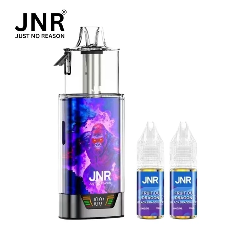 Puff JNR Gorilla-X 43K – Black Dragon Ice (Dragon Noir Glacé) eliquide-pas-cher.fr Puff JNR Gorilla-X 43K – Black Dragon Ice (Dragon Noir Glacé) – 20 mg/ml