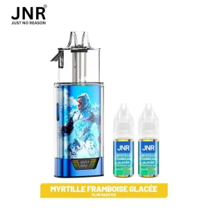 Puff JNR Gorilla-X 43K – Blue Razz Ice (Framboise Bleue Glacée) – sans nicotine