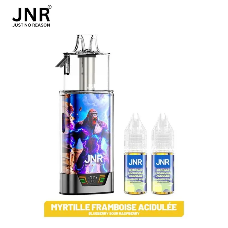 Puff JNR Gorilla-X 43K – Blueberry Sour Raspberry (Myrtille Framboise Acidulée) eliquide-pas-cher.fr Puff JNR Gorilla-X 43K – Blueberry Sour Raspberry (Myrtille Framboise Acidulée) – sans nicotine