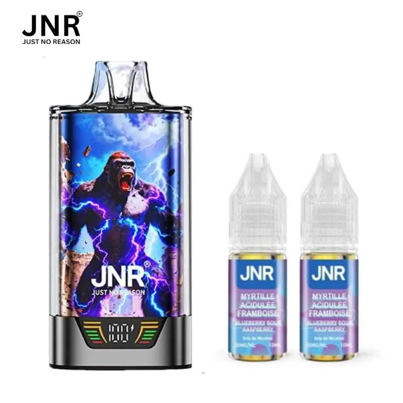 Puff JNR Gorilla-X 43K – Blueberry Sour Raspberry (Myrtille Framboise Acidulée) eliquide-pas-cher.fr Puff JNR Gorilla-X 43K – Blueberry Sour Raspberry (Myrtille Framboise Acidulée) – 20 mg/ml