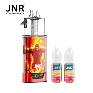 Puff JNR Gorilla-X 43K – Strawberry Bull (Fraise Boisson Énergisante) – 20 mg/ml