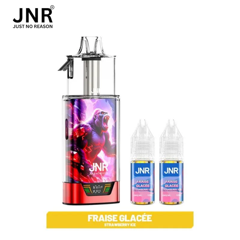 Puff JNR Gorilla-X 43K – Strawberry Ice (Fraise Glacée) eliquide-pas-cher.fr Puff JNR Gorilla-X 43K – Strawberry Ice (Fraise Glacée) – sans nicotine