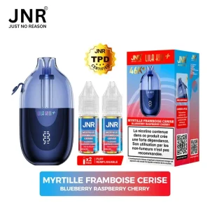 Puff JNR Lila Kiss 46K – Blueberry Raspberry Cherry (Myrtille Framboise Cerise)