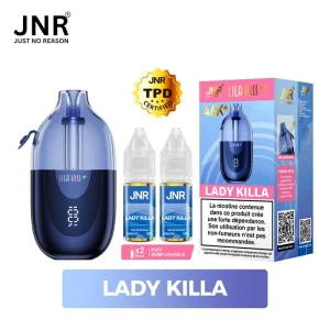 Puff JNR Lila Kiss 46K – Lady Killa (Fraise Framboise Mûre)