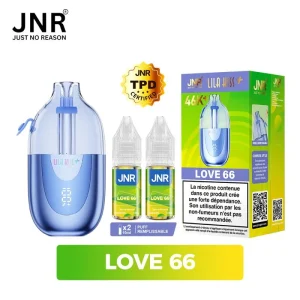Puff JNR Lila Kiss 46K – Love 66 (Agrumes Fruit de la Passion)
