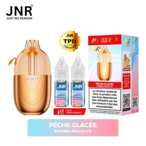 Puff JNR Lila Kiss 46K – Summer Peach Ice (Pêche d’Été Glacée)