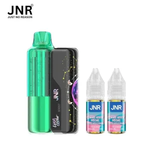 Puff JNR Lira Glow 45K – Green Apple Peach (Pomme Verte Pêche)