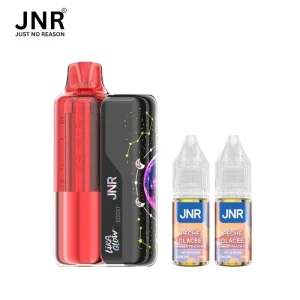 Puff JNR Lira Glow 45K – Peach Ice (Pêche Glacée)