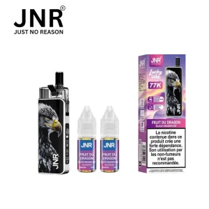 Puff JNR Lucky Vibes 77K – Black Dragon Ice (Dragon Noir Glacé)