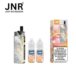 Puff JNR Lucky Vibes 77K – Peach Berry (Pêche Fruits des Bois)