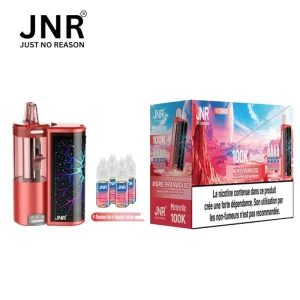 Puff JNR Meteorite 100K – Blackberry Red Raspberry (Mûre Framboise Rouge)