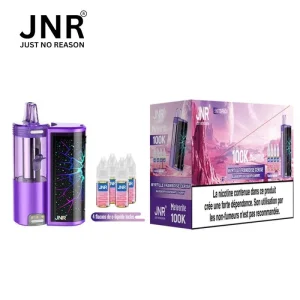 Puff JNR Meteorite 100K – Blueberry Raspberry Cherry (Myrtille Framboise Cerise)