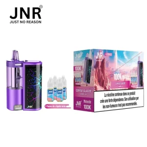 Puff JNR Meteorite 100K – Cherry Ice (Cerise Glacée)