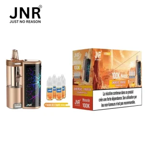 Puff JNR Meteorite 100K – Strawberry Bull (Fraise Boisson Énergisante)