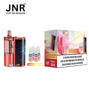 Puff JNR Meteorite 100K – Strawberry Watermelon Ice (Fraise Pastèque Glacée)