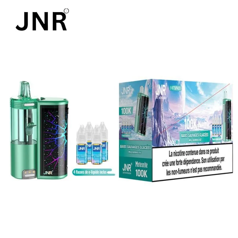 Puff JNR Meteorite 100K – Wild Berries Ice (Baies Sauvages Glacées) eliquide-pas-cher.fr Puff JNR Meteorite 100K – Wild Berries Ice (Baies Sauvages Glacées)