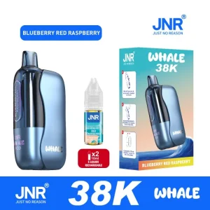Puff JNR Whale 38K – Blueberry Red Raspberry (Myrtille Framboise)