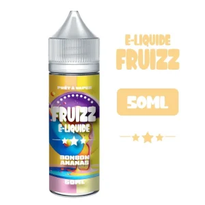 E-liquide Fruizz 50 ml – Bonbon Ananas