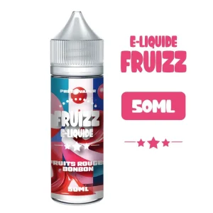 E-liquide Fruizz 50 ml – Fruits rouges Bonbon