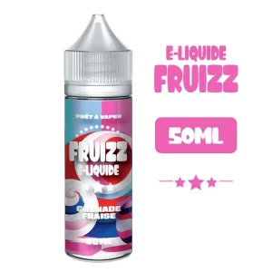 E-liquide Fruizz 50 ml – Grenade Fraise