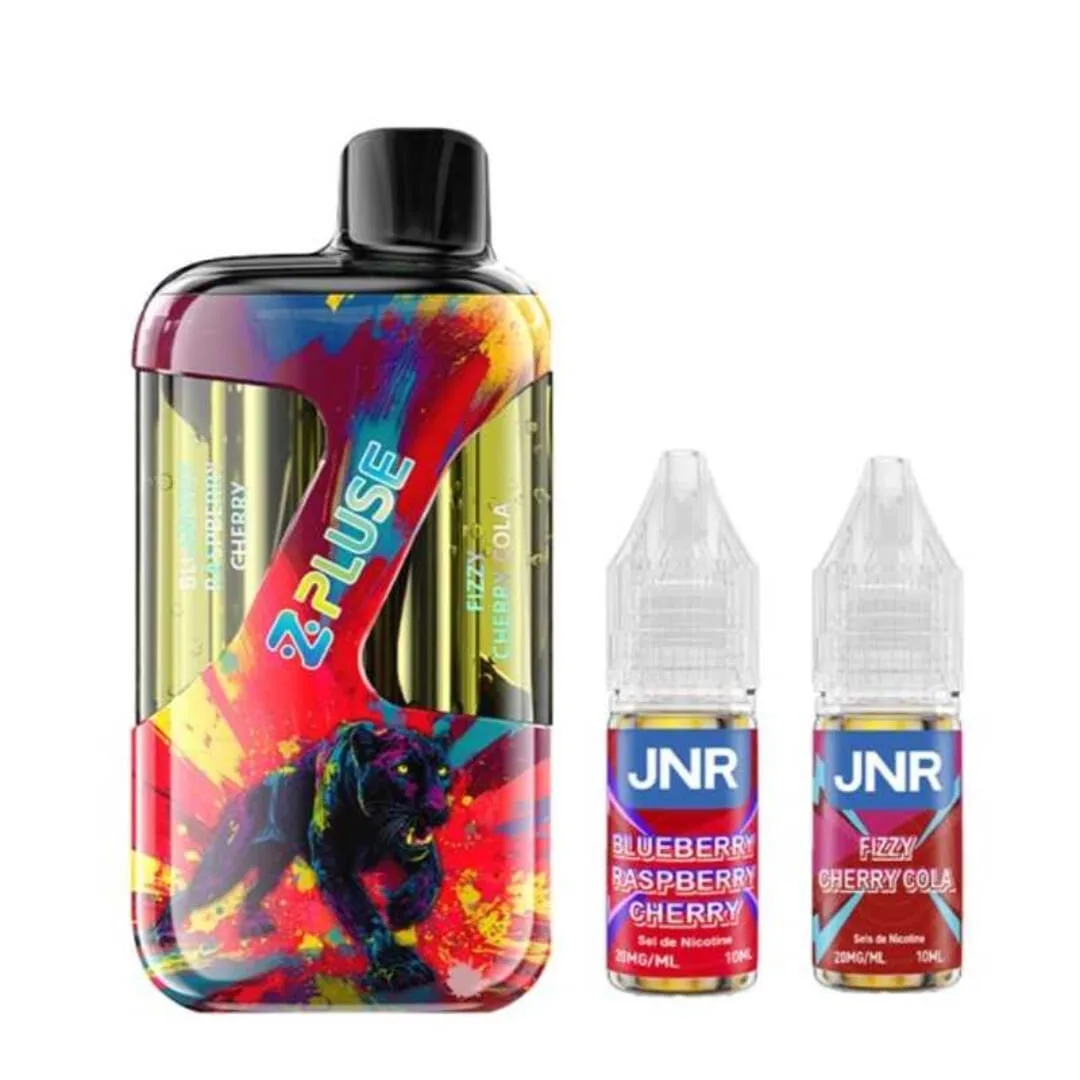 Puff JNR Zpluse 42k – Blueberry Raspberry Cherry + Fizzy Cherry Cola (Myrtille Framboise Cerise + Cola Cerise Pétillant) eliquide-pas-cher.fr Puff JNR ZPluse 42K – Blueberry Raspberry Cherry + Fizzy Cherry Cola (Myrtille Framboise Cerise + Cola Cerise Pétillant)