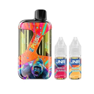 Puff JNR ZPluse 42K – Mixed Berries + Peach Berry (Baies Mélangées + Pêche Fruits des Bois)