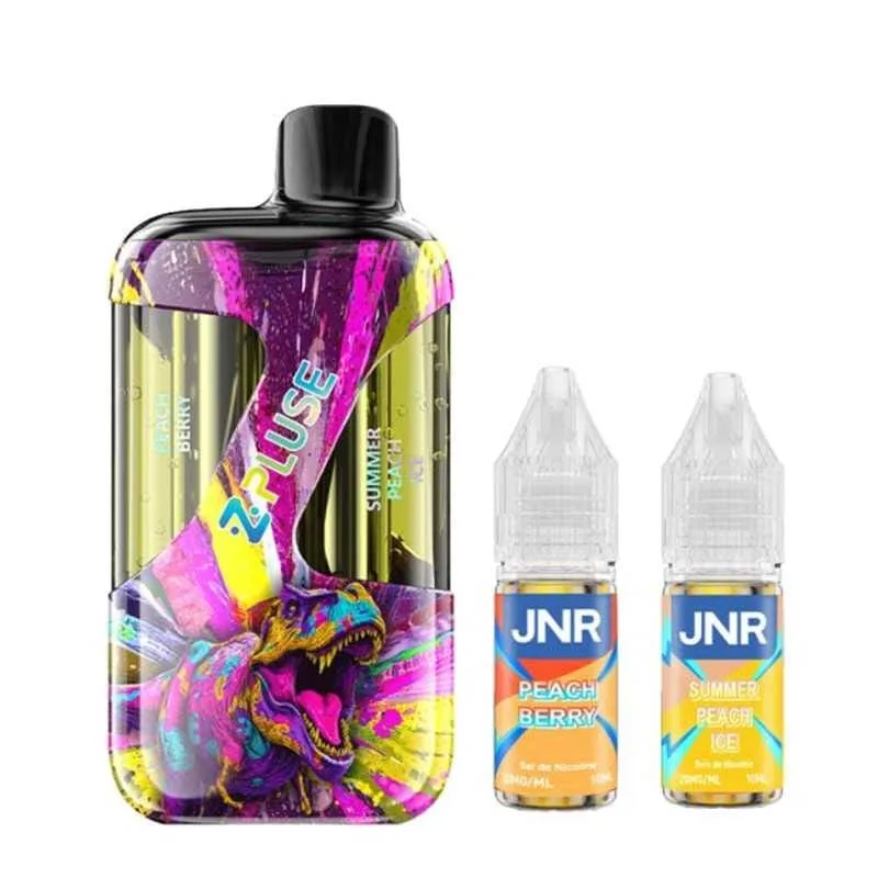 Puff JNR Zpluse 42k – Peach Berry + Summer Peach Ice (Pêche Fruits des Bois + Pêche d’Été Glacée) eliquide-pas-cher.fr Puff JNR ZPluse 42K – Peach Berry + Summer Peach Ice (Pêche Fruits des Bois + Pêche d’Été Glacée)